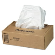 Fellowes Mfg Co. 3608401 16 to 20 Gallon Capacity Shredder Waste Bags (1/Carton)