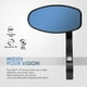 thumbnail image 2 of Espejo retrovisor lateral de manillar de moto KEMIMOTO Universal Blue, 2 of 7