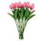 thumbnail image 5 of YSNOOWE 12Ud Flores Artificiales Rosas Decorativas Para Bodas Y Eventos Con, 5 of 8