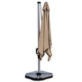 thumbnail image 3 of Patiojoy 10' Market Umbrella Outdoor Patio Square Offsete Tan, 3 of 6