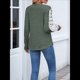 thumbnail image 4 of Camisas de Larga para Mujer, Blusas Informales de Negocios con Cuello en V, Camisetas de Moda para Otoño 2025. Ropa. Verde XL, 4 of 10