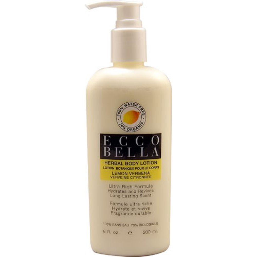 Ecco Bella Ecco Bella Herbal Body Lotion, Lemon Verbena, 8 fl Oz