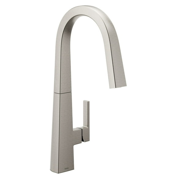 Moen S75005SRS Nio Single Handle Pull Down Kitchen Faucet in Spot Resist Stainless