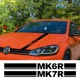 thumbnail image 2 of Pegatinas de estilo deportivo para capó de coche para Volkswagen VW Golf POLO MK6R MK7R MK4R MK5R MK8R, calcomanías decorativas para capó, accesorios para automóviles, 2 of 5