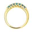 thumbnail image 2 of Primal Gold 10 Karat Yellow Gold Lab Created Alexandrite and Diamond Ring, 2 of 7