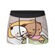 thumbnail image 3 of Calzoncillos tipo bóxer para hombre, ropa interior transpirable con diseño de oso panda, estilo Bubu Dudu, 3 of 5