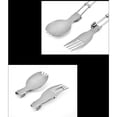 thumbnail image 5 of Niceauty Titanium Alloy Camping Tableware Silver 1Pcs, 5 of 8