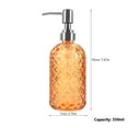 thumbnail image 3 of EIGTHTAIL Glass Soap Dispenser with Pump Refillable Liquid Hand Soap Bottle Lotion Dispenser, 3 of 5