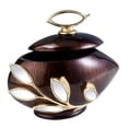 thumbnail image 2 of ORE International K-4253JX 8''H Laurel Topaz Decorative Box, 2 of 2