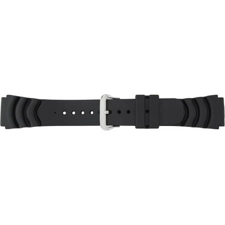 Timex Men's Performance Sport 22mm Resin Replacement Watch Band, Black