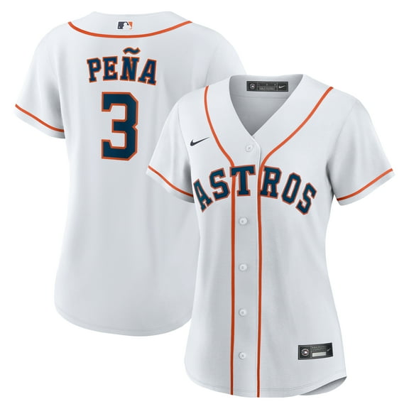 Women's Nike Jeremy Pe-a White Houston Astros Home Replica Jersey