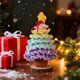 thumbnail image 4 of Crochet Principiante Diy Navidad () Púrpura, 4 of 7