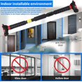 thumbnail image 4 of Pull Up Bar with Level Meter for Doorway, No-Screw Chin Up Bar, Adjustable Strength Training Pull-Up Bars, 440LB Capacity, 4 of 6