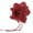 Red,wine, variant on Zmeidao Peony Flower Curtain Clip-on Tie Backs Holdback Tieback Panel