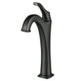 thumbnail image 2 of Kraus Arlo Matte Black Single Handle Vessel Bathroom Faucet with Pop Up Drain (2-Pack), 2 of 13
