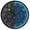 Black Gothic Doodle Symbol, variant on Dailycode Night Light Wall Clock Glow in The Dark 12 inch Battery Operated Silent Luminous Clocks, Black Gothic Doodle Symbol