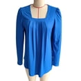 thumbnail image 3 of Camiseta de manga larga para mujer, camiseta de manga larga para mujer, camiseta informal de manga larga para mujer, camiseta de manga larga plisada para mujer, camiseta de rendimiento, 3 of 3