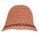 thumbnail image 1 of Sombrero de pescador plegable con circunferencia de 58-60 cm, sombrero de protección solar para mujer, sombrero de sol hueco de color simple, 1 of 5
