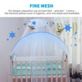 Universal Size Toddler Bed Crib Mosquito Net Baby Safety Crib Canopy