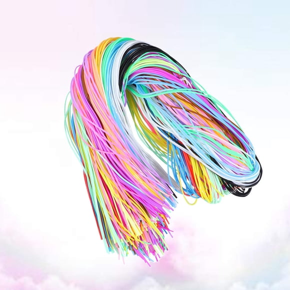 HEALEEP 400pcs Pvc Braided Cord Each For Diy Crafts Bracelet Making Keyrings Creative Projects For All Skill Levels