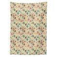 thumbnail image 3 of Ambesonne Modern Tablecloth Rectangular Table Cover, Flower Bouquet Botany, 60"x90", Multicolor, 3 of 4