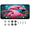 Multicolor 2, variant on ADECORIVY Pink Flamingo Galaxy License Plate, Aluminum Decorative Novelty Vanity Tag with 4 Holes, Front Plate for Men Women Car Tag Accessories, 6 x 12 inch
