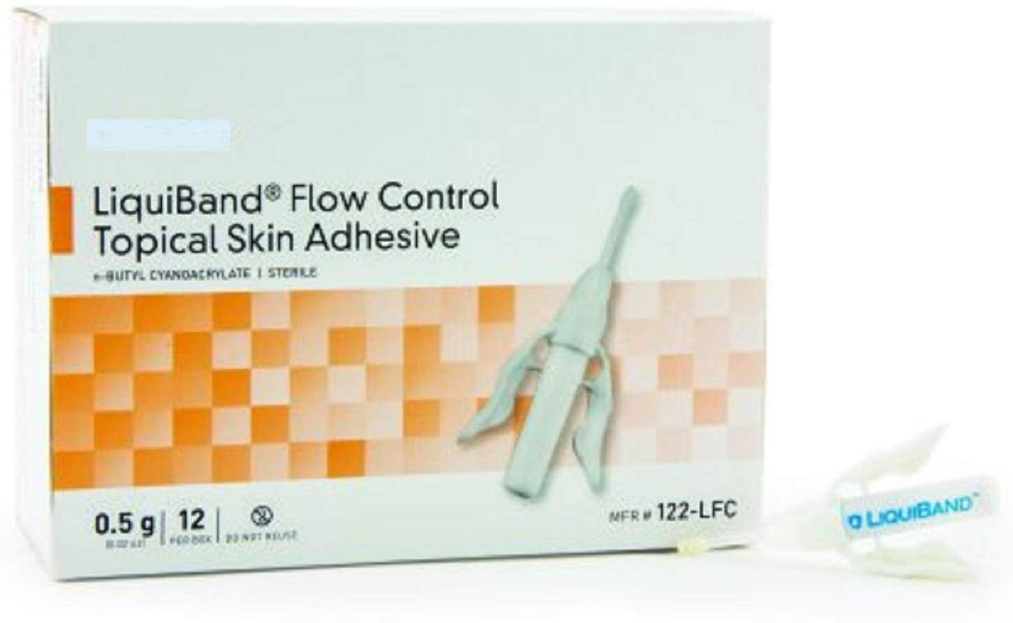 Pack of 10 Skin Adhesive Liquid Applicator 0.4 m. LnButyl