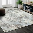 thumbnail image 2 of Abani Urbana 7'9"W x 10' 2"D URB130A Bohemian Distressed Silver/Light Blue Rug, 2 of 7