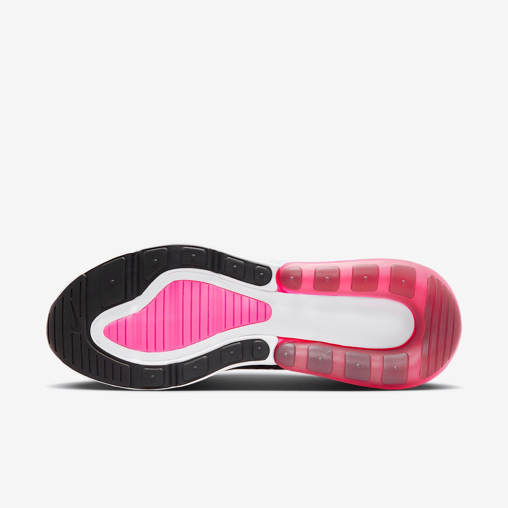 Women's Nike Air Max 270 White/Hyper Pink-Black-White (AH6789 127) - 7