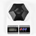 thumbnail image 3 of Pantalla Vintage Camping Lantern Hexagon Tent Lamps Shade para CARGO Black, 3 of 4