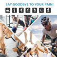 thumbnail image 2 of 2 Pairs Zipper Copper Compression Socks for Women & Men Circulation 15-20 mmHg - Better Blood Flow, Swelling , Best Support for Medical, Running, Nursing, 2 of 6