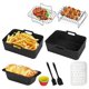thumbnail image 1 of Air Fryer Accessories, for Ninja Air Fryer AF300UK AF400UK/Tower T17088//Devology, Silicone Air Fryer Liner, 1 of 5