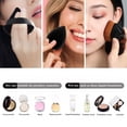 thumbnail image 2 of Triangle Powder Puffs , Makeup Sponge & Kabuki Foundation Brush for Face Makeup) ,Soft Cosmetic Powder Puff,Makeup Sponge Tools for Dry Powder/Liquid Foundation (Black), 2 of 5
