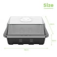 thumbnail image 3 of ODOMY 12 Cells Nursery Pot Planting Seed Tray Kit Plant Germination Box with Lid Garden Grow Box, 3 of 11