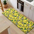 thumbnail image 5 of Yellow Lemon Fruit Slices Kitchen Rug Mat,Kitchen Runner Rugs Non Skid Washable,Decorative Kitchen Floor Mats for Kitchen,Sink,Laundry,17"x47.2", 5 of 7
