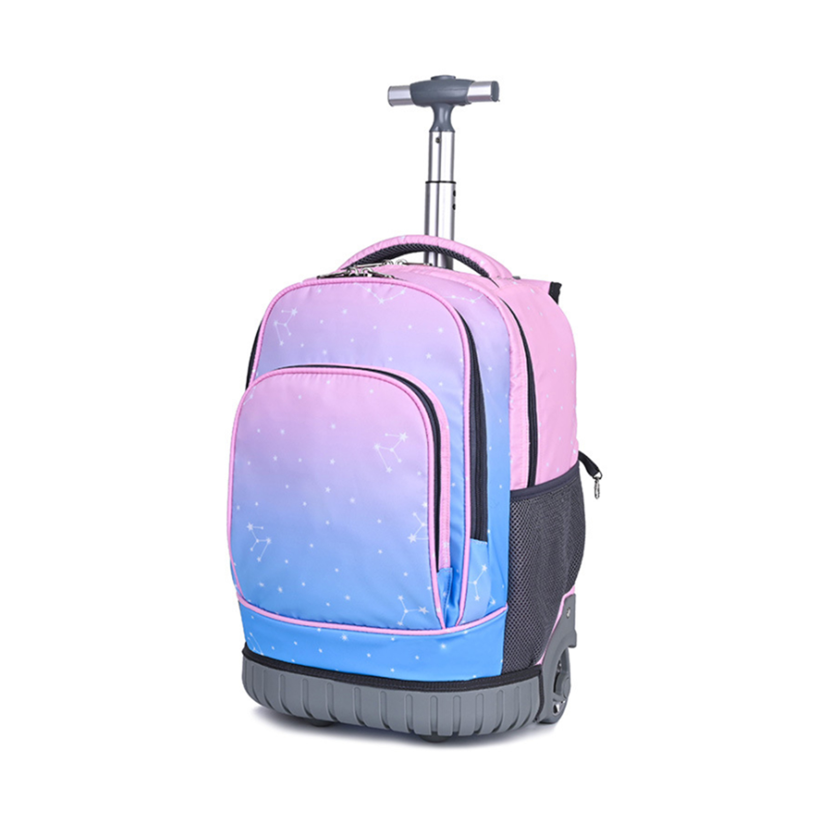 Rolling Backpack Trolley Luggage Compact Business Backpack with Wheels