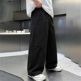 thumbnail image 5 of Boys Hiking Pants Baggy Wide Leg Sweatpants Lightweight Quick Dry Workout Athletic Jogger with Pockets for School Outdoor, 5 of 9