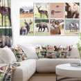 thumbnail image 1 of Collage Faune Africaine Riche - Peinture d'Art Animalier, 1 of 3