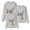 Gray, variant on Family Christmas Shirts Family Matching Christmas T Shirts Soft Deer Head Bow Print Long Sleeve Crewneck Tops for Family Cozy Set Grey,L
