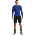 thumbnail image 2 of Shorts de Compresión Under Armour Armour HeatGear para Hombre Azul XS, 2 of 5