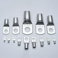 thumbnail image 5 of 10Pcs 6mm 8mm 10mm SC16-6 SC25-6 SC35-6 Bolt Hole Lugs Ring Wire Nose Terminal Crimp SC Type Cable Connector Kit 10PCS SC25-6, 5 of 8