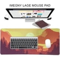 thumbnail image 5 of Large Gaming Mouse Pad, Extended XXL Desk Pad & Non-Slip Rubber Keyboard Mat Stitched Edges (90x40 sungaotao), 5 of 5