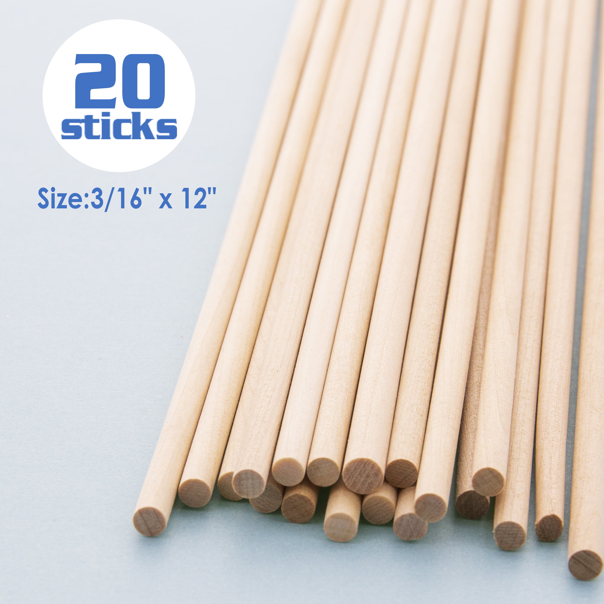 10 x 3/16 Wood Stick - Hometown Concessions