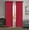 Red, variant on 1PC HOLLYWOOD RED Faux Linen Rod Pocket Window Curtain Panel 55 inch wide x 84 inch long