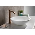 thumbnail image 2 of Anzzi Ls-Az8091 Warika 16-1/2" Circular Glass Vessel Bathroom Sink - White, 2 of 5