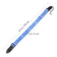 thumbnail image 4 of Sangle Réglable pour Guitare Électrique Acoustique Basse Accessoire d'Instrument, 4 of 8