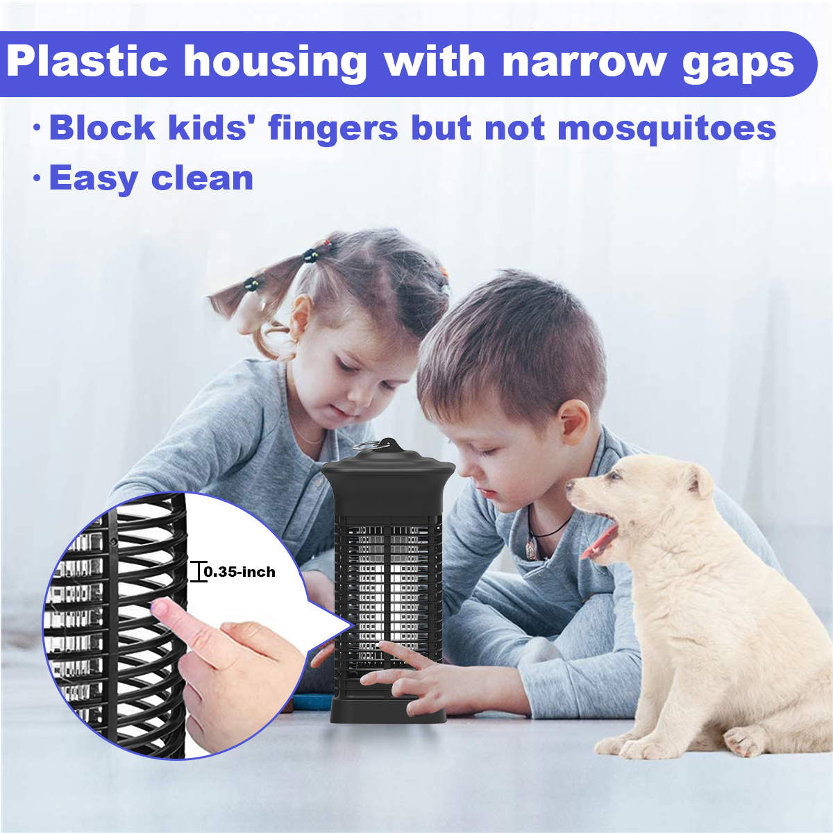Gamexcel 4000V Bug Zapper, Corded Indoor/Outdoor photo 2