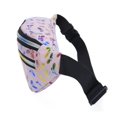 thumbnail image 2 of Riñonera de moda para mujer, riñonera de PU, riñonera multifuncional para teléfono móvil, riñonera cruzada con estampado láser, 2 of 4