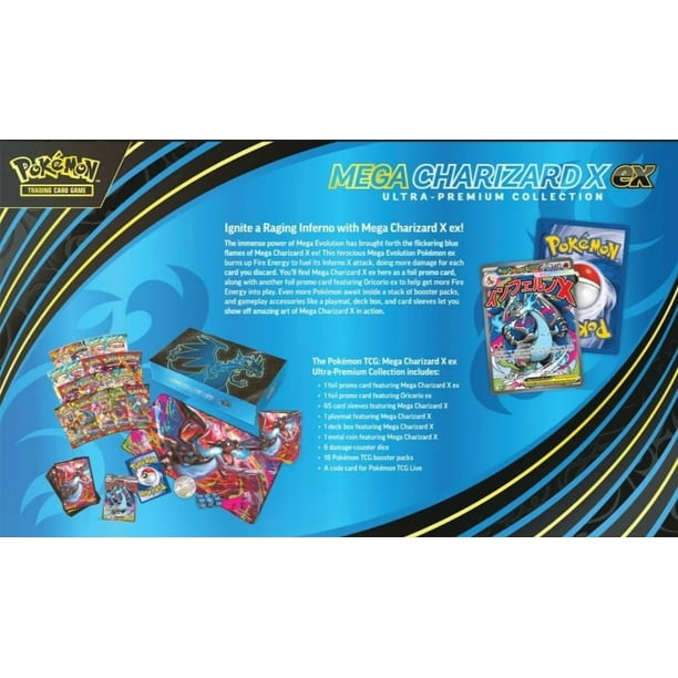 Pokémon TCG: Mega Charizard X ex Ultra-Premium Collection Box