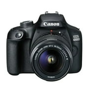 Canon EOS 4000D/Rebel T100 DSLR Camera Canon EF-S 18-55mm & 420-800 mm Zoom + 128 GB Memory (International Version)